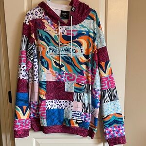 Colorful Patchwork Hoodie